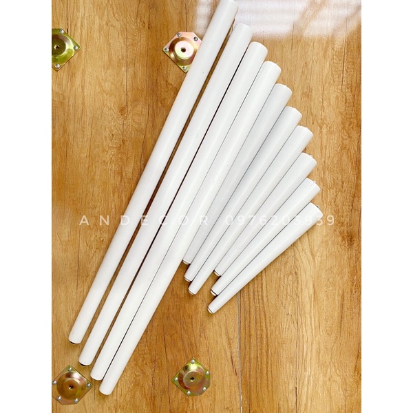 Combo 3 chân bàn ghế gỗ - Combo 4 chân bàn ghế gỗ (kèm mặt bích sắt)