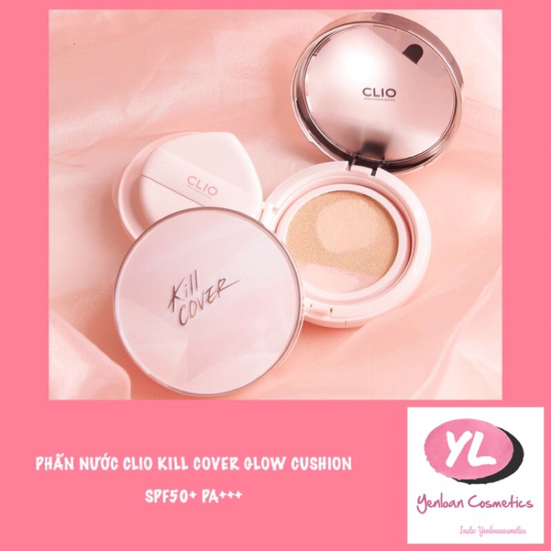 [1 phấn + 1 lõi] Phấn Clio Kill Cover 15g