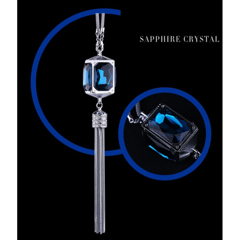 Dây Treo Trang Trí Ô Tô Hình Lập Phương Pha Lê SPW05