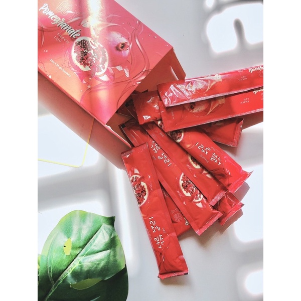 COMBO 3 GÓI Thạch lựu giảm cân collagen GO X Pomegranate, chính hãng Matxicorp