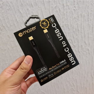 Dây Cáp Mazer ALU.DURA.TEK USB-C to USB-C Cable 3.1A (màu đen, 1.2m)
