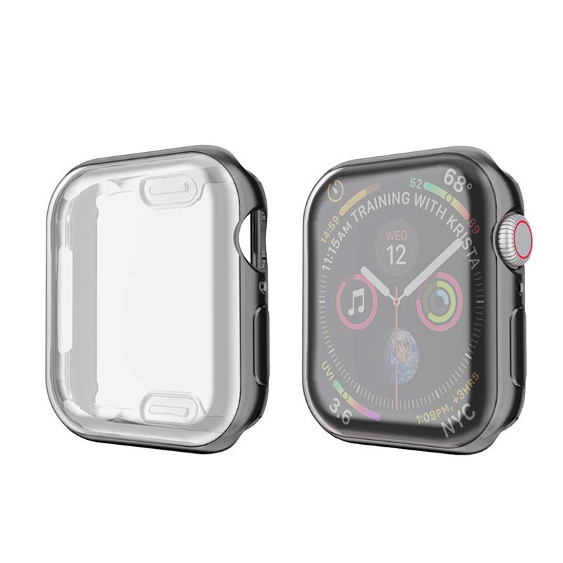 Apple Watch 5/4/3/2/1 42MM 38MM 360 Degree iWatch Cover Soft Clear TPU Case