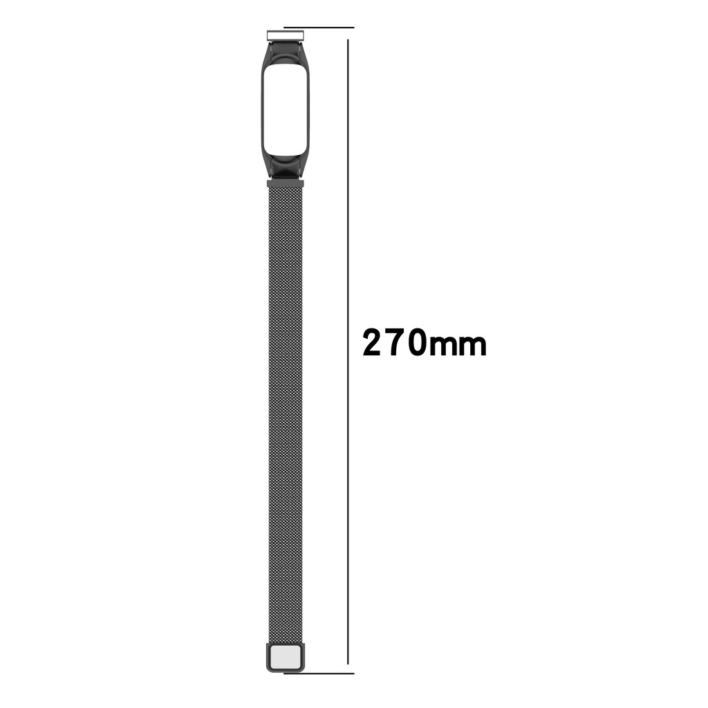 Dây đeo thay thế bằng thép không gỉ cho Xiaomi Mi Band Miband 3 4 5 6