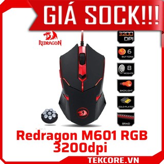 Chuột gaming Redragon M601 3200 DPI