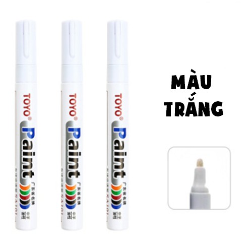 [FreeShip – hàng Auth] Bút Repaint Đế Giày Trắng, Đen Che Vết Ố, Nứt Chính Hãng Toyo