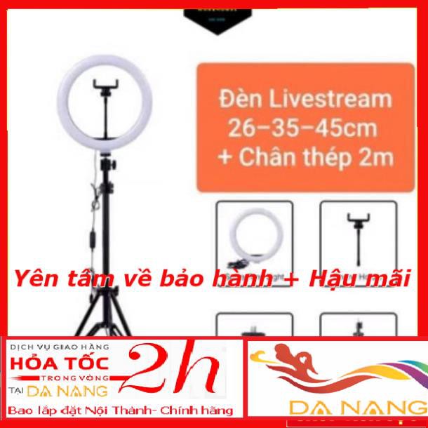 --sale000 **TRỢ GIÁ 2021** Combo cao cấp đèn livetream 26cm và 30cm y hình và đóng gói rất chắc chắn