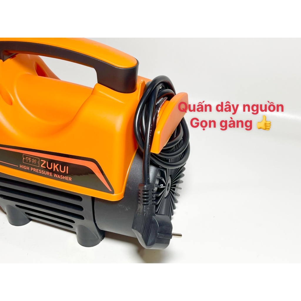 Máy rửa xe cao áp Zukui Z30 2400W - Bảo hành 12 tháng