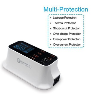 Bộ Sạc Nhanh Đa Năng 8 Cổng Usb