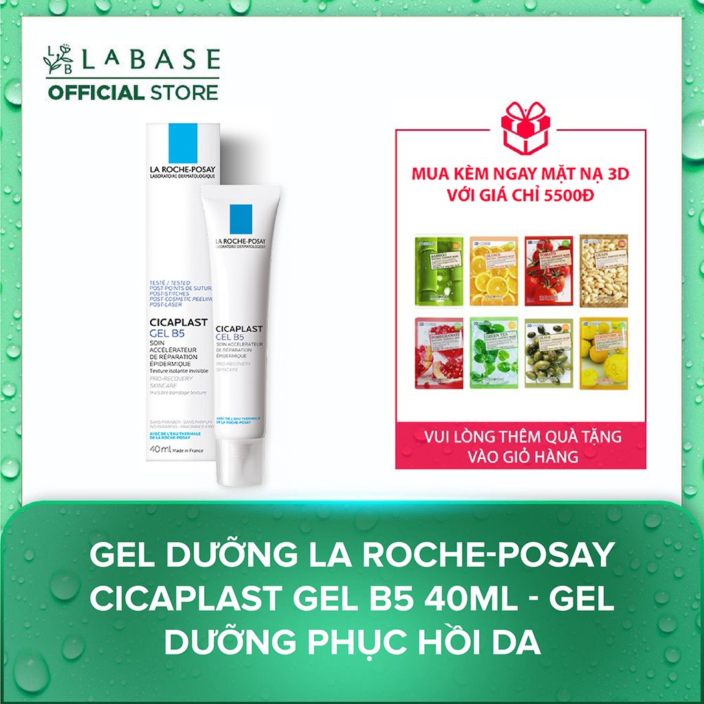 Gel dưỡng La Roche-Posay Cicaplast Gel B5 40ml - Gel dưỡng phục hồi da