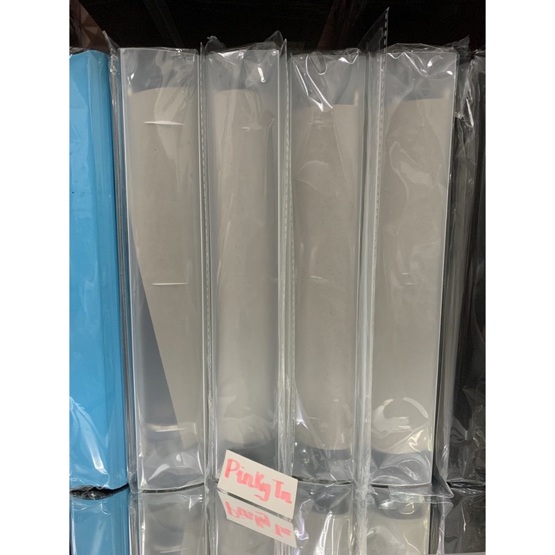Bìa Binder A4 3 còng D cao ~4,5cm Nhựa Dẻo Vỏ màu Đen hoặc Trong Nhám