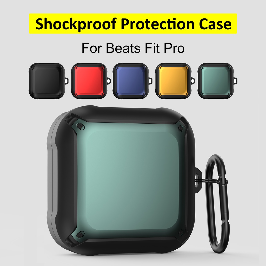 Lenuo Vỏ Bảo Vệ Hộp Sạc Tai Nghe Bluetooth Beats Studio Buds / Fit Pro Bằng Silicon Chống Sốc