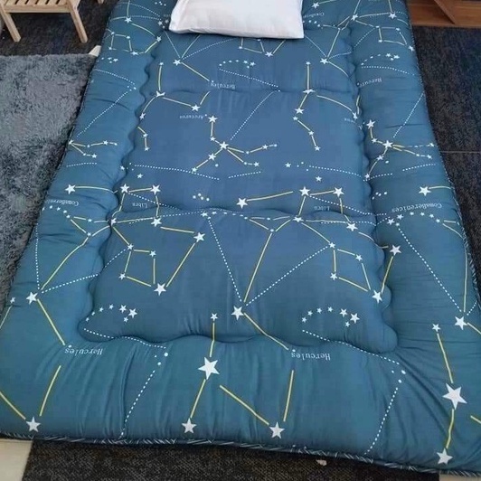 Đệm Trải Sàn, Nệm Bông Gòn Xuất Nhật, Topper Hàng Nhật 1mx2m, 1m2x2m, 1m4x2m, 1m6x2m, 1m8x2m