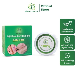 Bột thảo dược Đông Y Lan Chi hũ 50g ngăn khử mùi hôi nách hôi chân hiệu quả