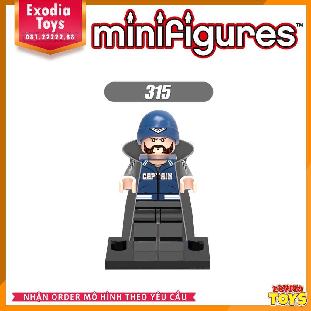 Xếp hình minifigure Biệt Đội Cảm Tử : Suicide Squad - Đồ Chơi Lắp Ghép Sáng Tạo - X0122