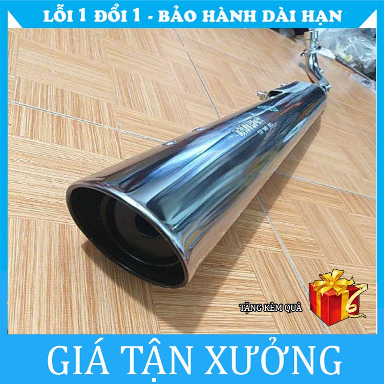 Pô Xe Máy Pô Tân Hòa Đít Vát Kiểu 2543 Móc Tiếng Giống 2543 Thái Xịn wave 50cc - 100cc, dream