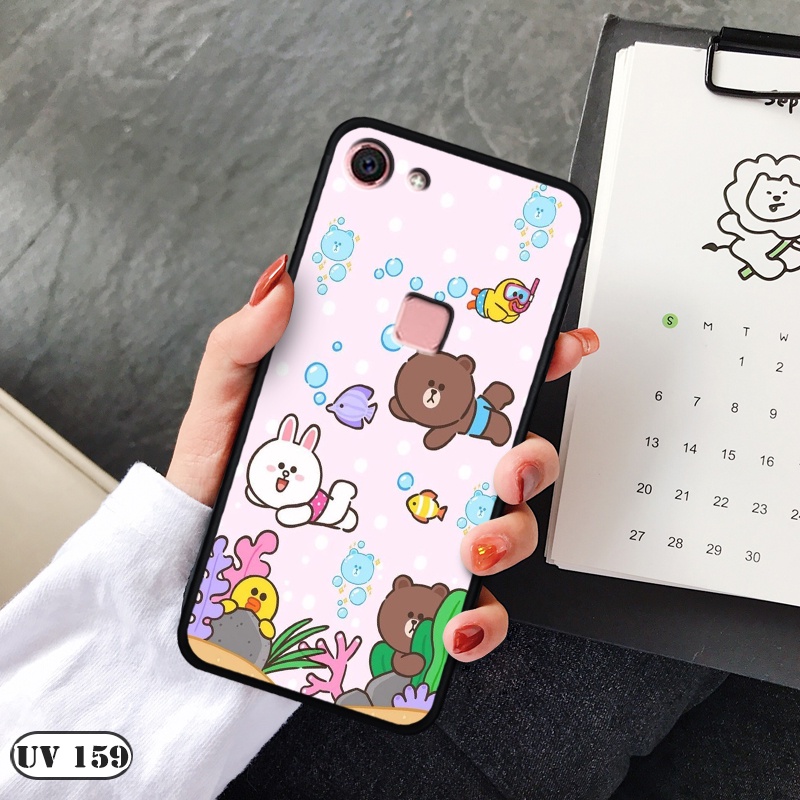 Ốp lưng nhám cho điện thoại Vivo V7 / Y75