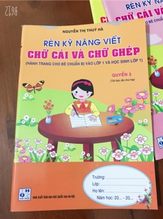 Vở Ôly Tập Viết Chữ