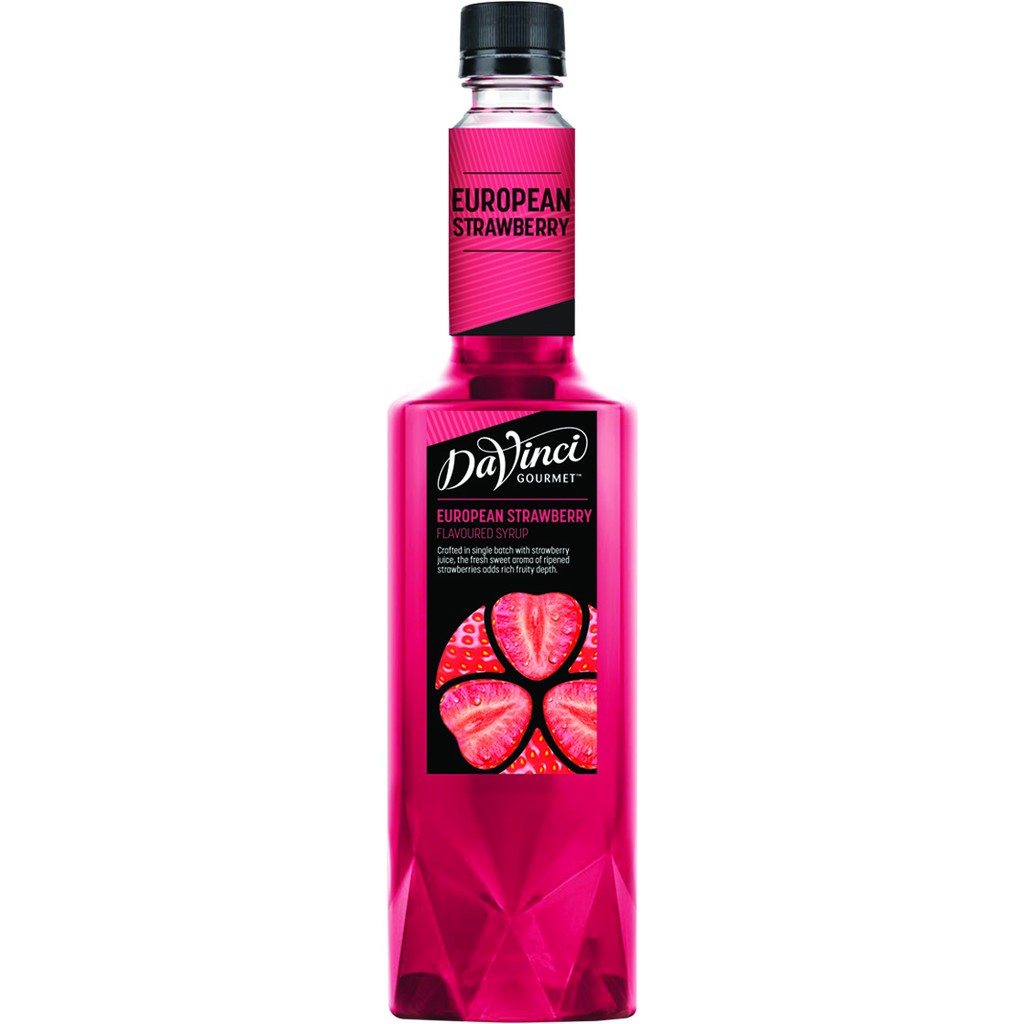 DVG Mixologic Strawberry Syrup 750ml (vị dâu tây)- Siro DVG hương dâu chai 750ml