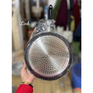 Chảo HAPPY chống dính vân đá đáy từ