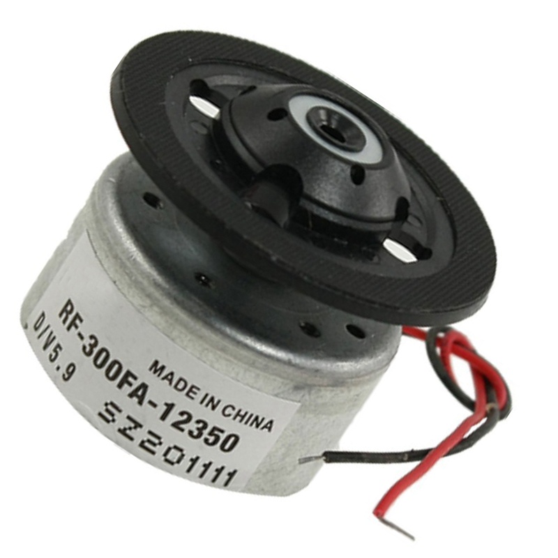 Set 2 mô tơ RF-300FA-12350 DC 5.9V màu đen cho đầu đĩa DVD