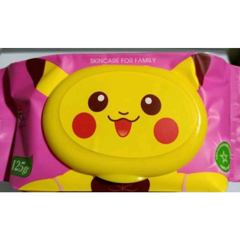 Khăn Ướt Pikachu 125gr.