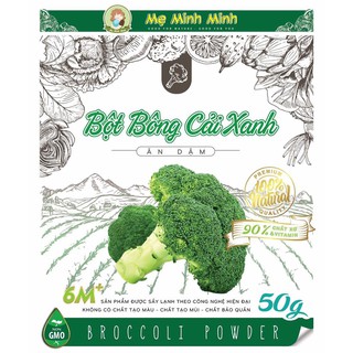 Bột bông cải xanh ăn dặm