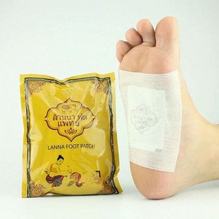 [ 𝐒𝐢̉ 𝐇𝐂𝐌 ] Combo 3 Bịch Miếng dán thải độc bàn chân Lanna Foot Patch Thái Lan