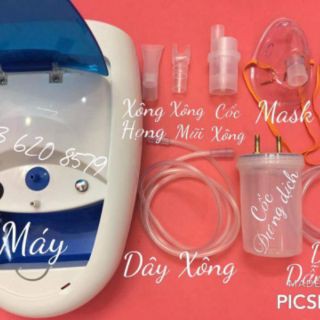 Máy xông hút mũi họng 2 trong 1 AG HI BABY
