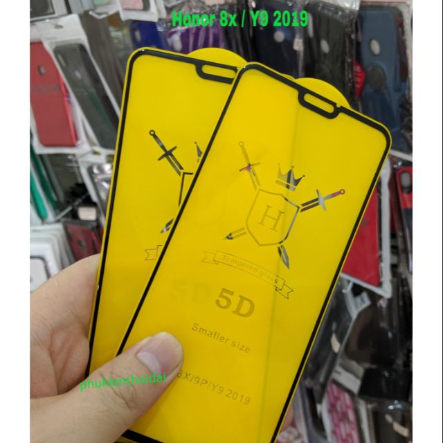 Cường lực Huawei Honor 8x / Y9 2019 Full màn viền mỏng bóng đẹp