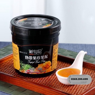 Mứt trái cây sensini nhiệt đới hủ 1kg3