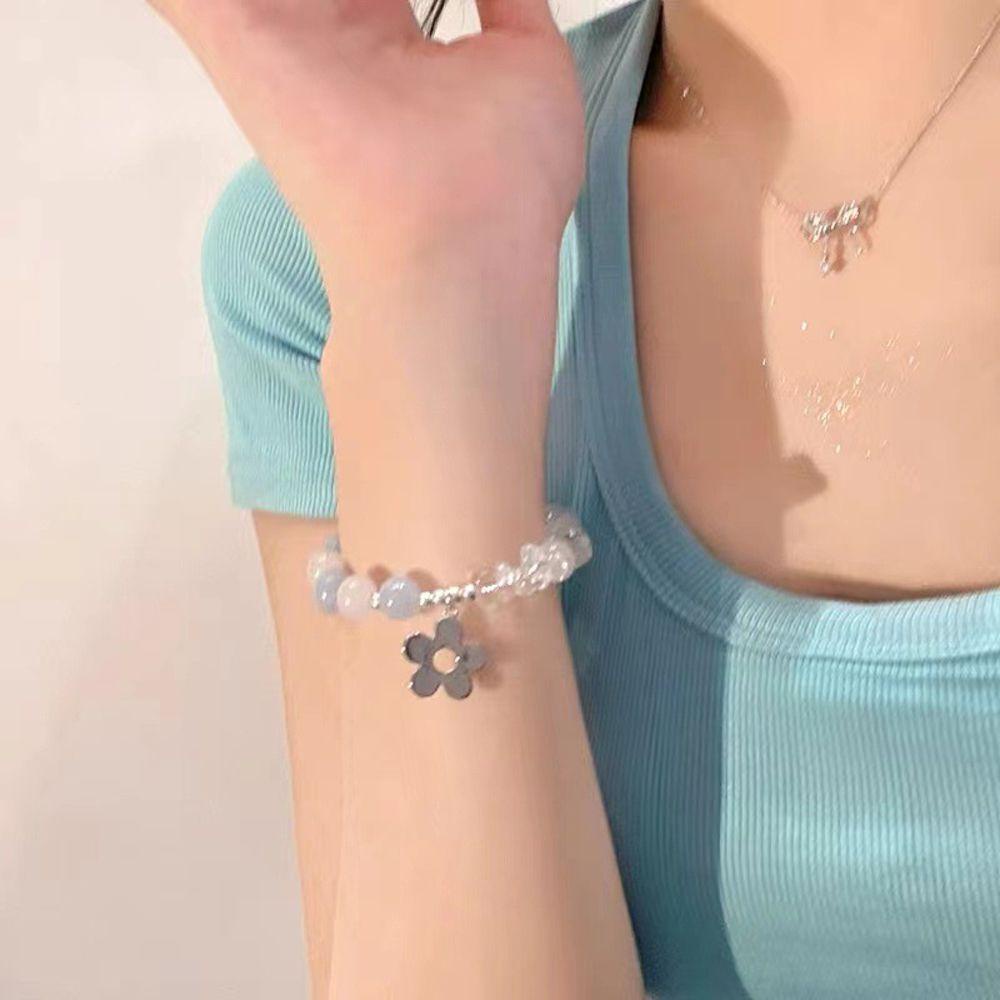 Vòng Đeo Tay Họa Tiết Hoa Ngọt Ngào Dễ Thương|Trang Sức Thời Trang Baroque