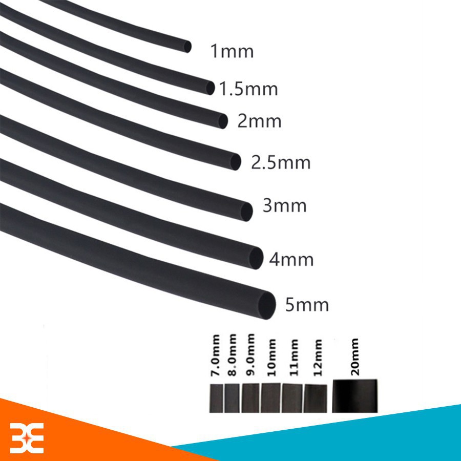Gen Co Nhiệt Dài 1m Các Loại
