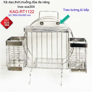 KỆ DAO THỚT ĐA NĂNG INOX ROCA KAG-RT1122
