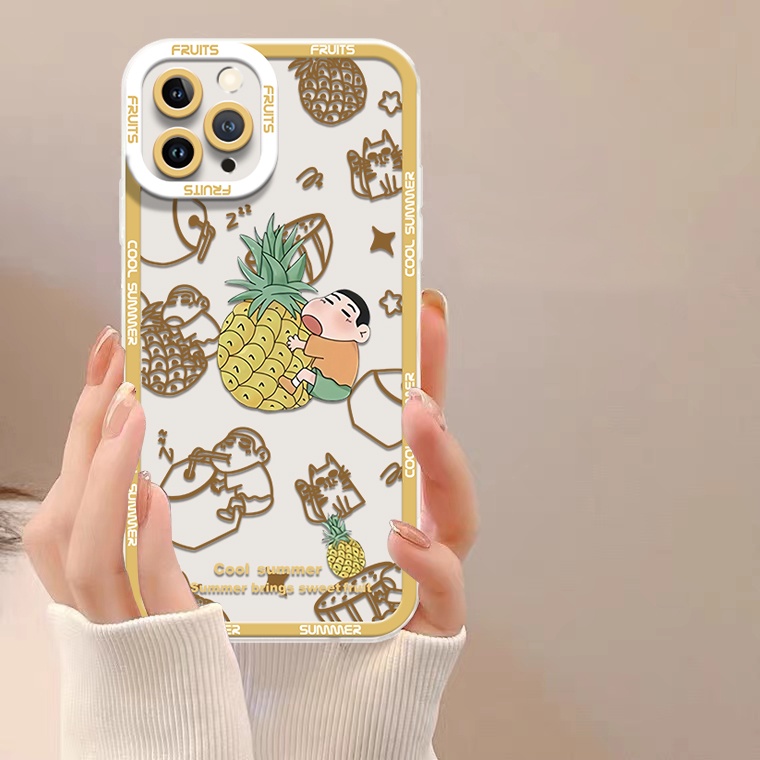 Ốp Điện Thoại Silicon TPU Mềm Trong Suốt In Họa Tiết Dễ Thương Chống Sốc Cho IPhone 14 13 12 Pro 11 8 7 6S Plus XS XR X