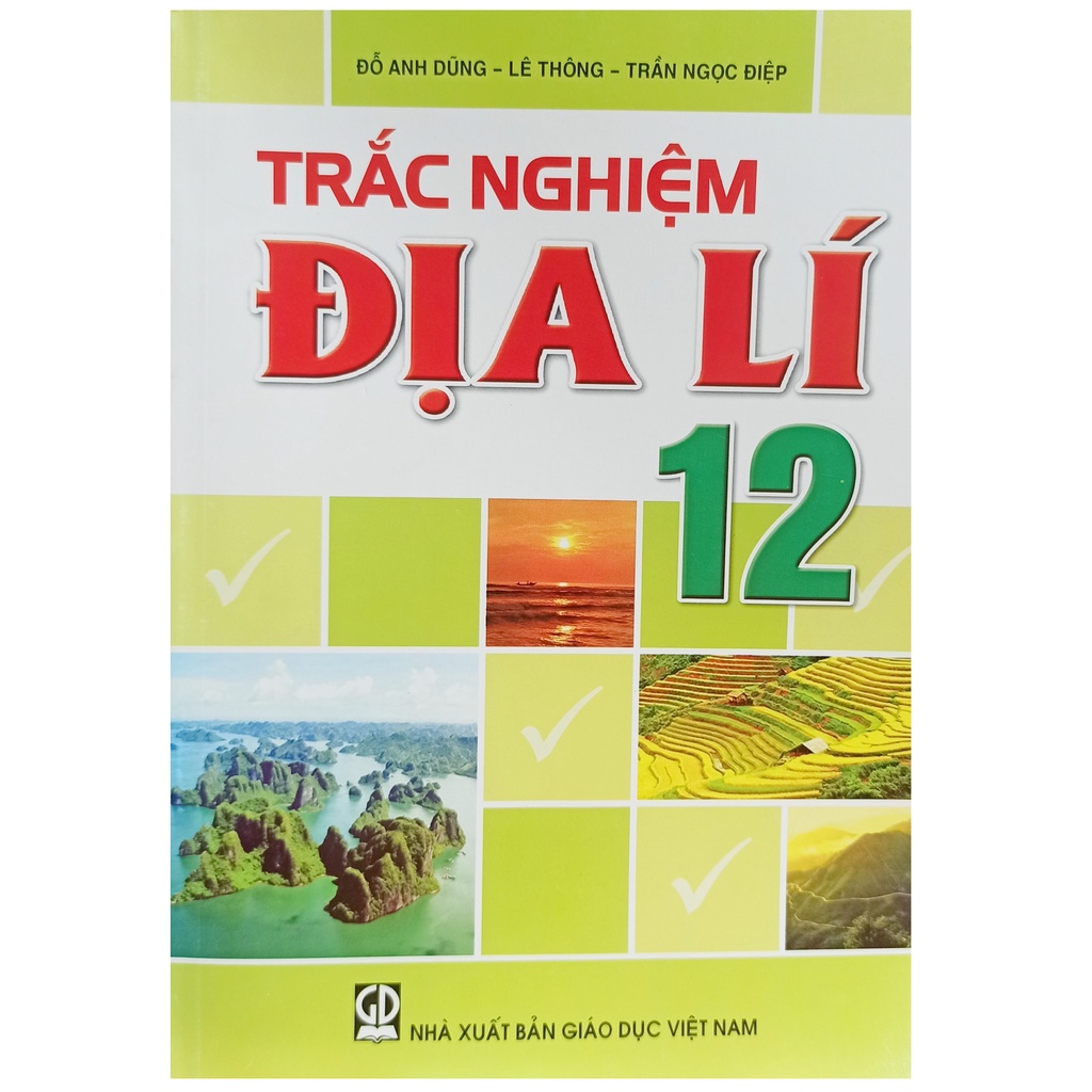 Sách - Trắc nghiệm Địa Lí lớp 12