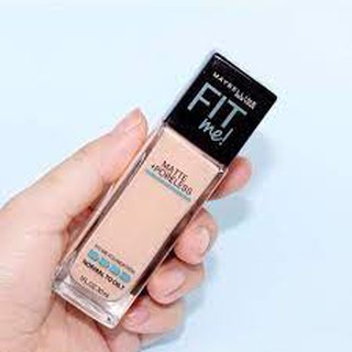 Kem Nền Mịn Nhẹ Kiềm Dầu Fit Me Maybelline New York Matte Poreless Foundation 30ml