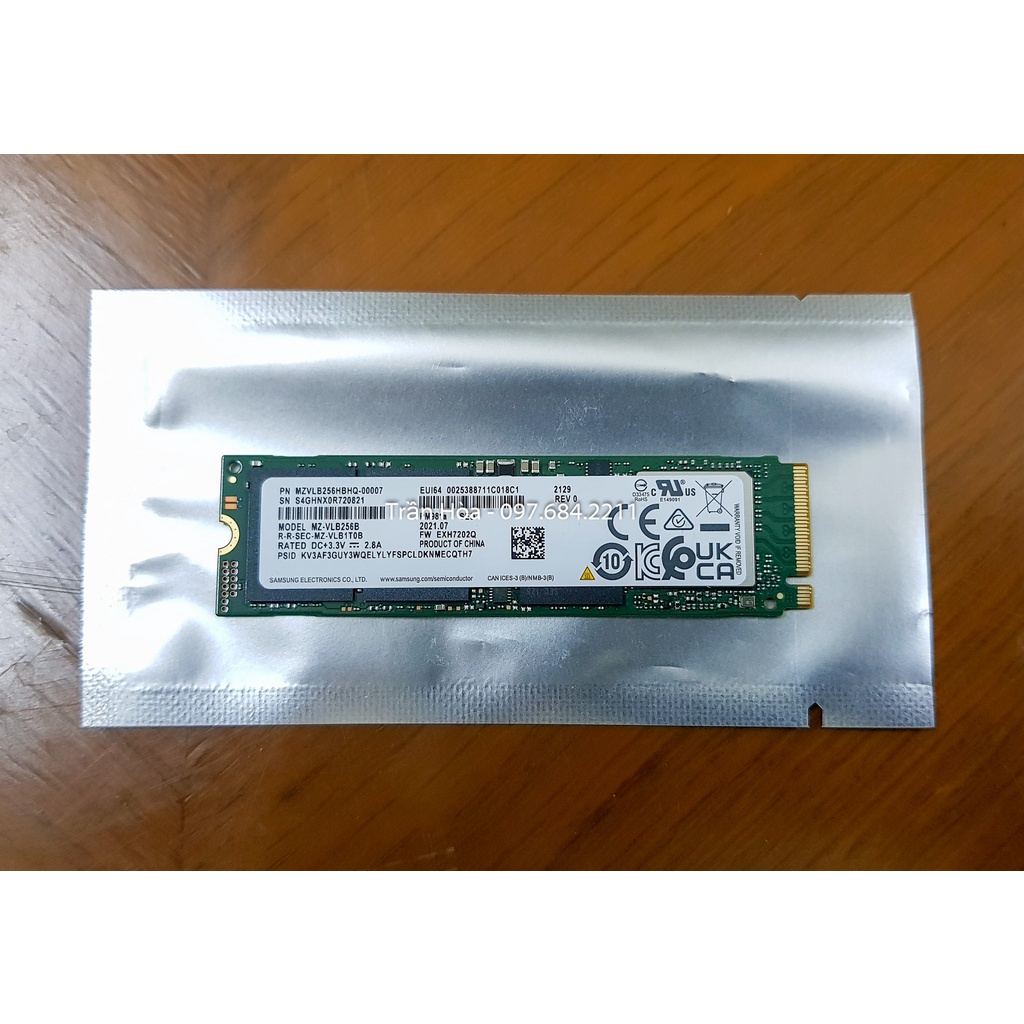 Ổ SSD Samsung PM981a 256GB - MZVLB256HBHQ | WebRaoVat - webraovat.net.vn