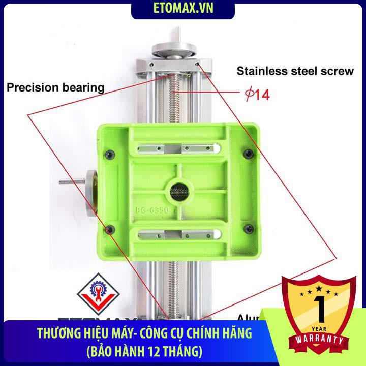 Bàn trượt hai chiều MINIQ BG-6350,chính hãng MiniQ,Aluminium chịu lực + Đế kim loại