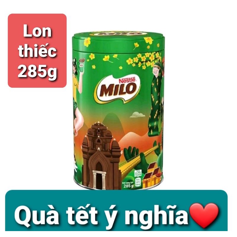 Milo dạng bột hộp giấy 285g/Hủ 400g