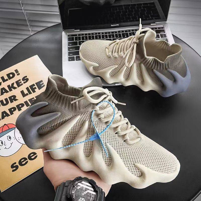 Giày Dừa Nam. Giày Thể Thao Phối Lưới Thoáng Khí Thời Trang Mùa Hè Phong Cách Mới Cho Nam 450