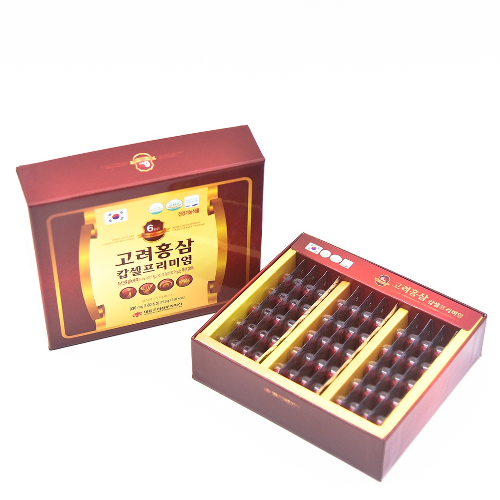 Viên Sâm Nhung Linh Chi Đông Trùng Hạ Thảo DAEDONG GINSENG Hàn Quốc