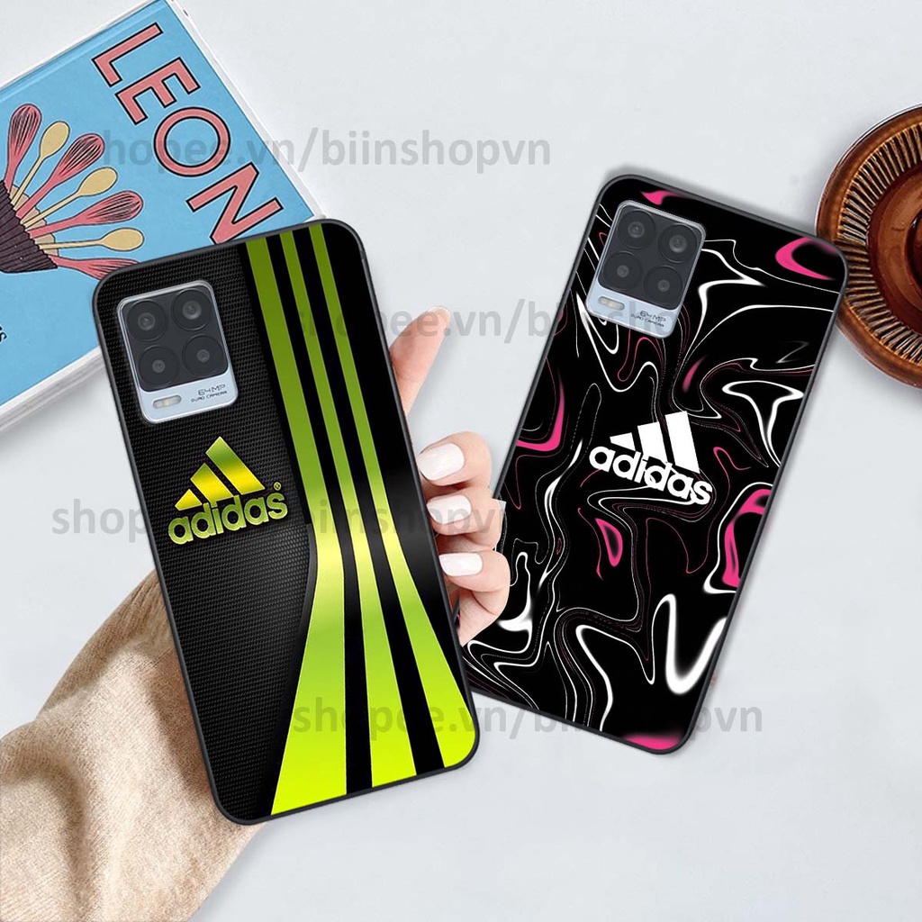 Ốp Realme 8 in hình thương hiệu nhiều màu sắc thể thao cá tính thời trang
