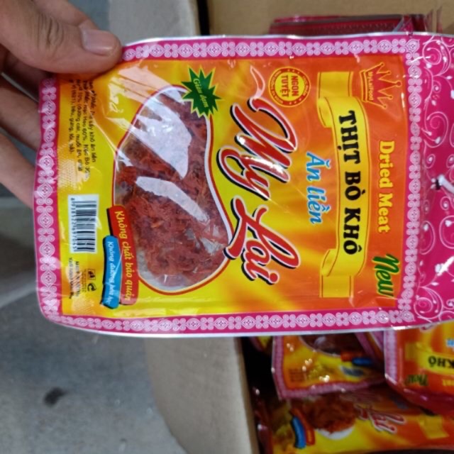 Sỉ túm 10 gói bò khô( mỗi túi 30g) tẩm ướp cực ngon