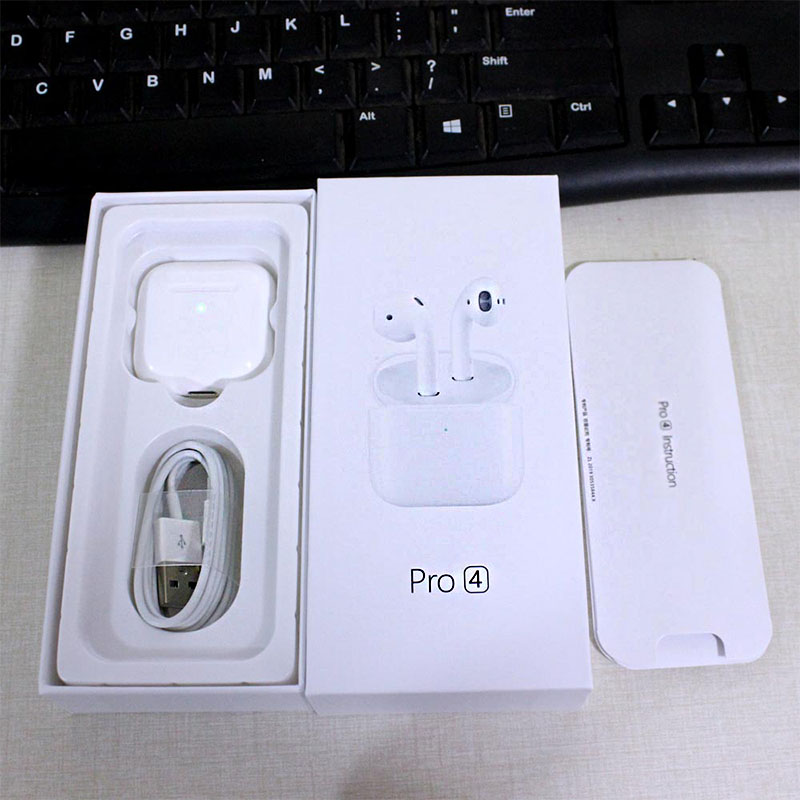 Tai Nghe Basspal Tws Pro 4 Bluetooth Không Dây Nhét Tai Chất Lượng Cao