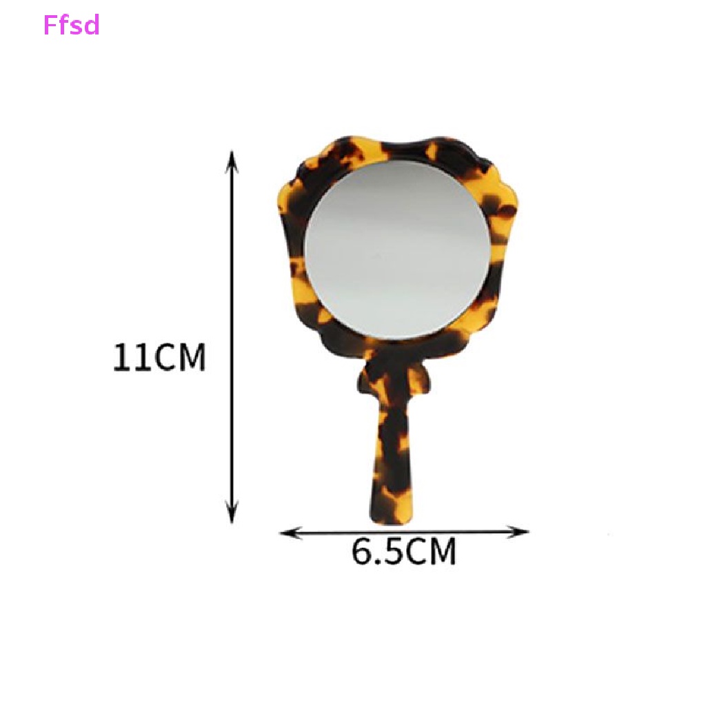 1 Tấm Gương Trang Điểm Acetate Cầm Tay Nhỏ Gọn Dành Cho Bạn Nữ * Hàng Bán Chạy