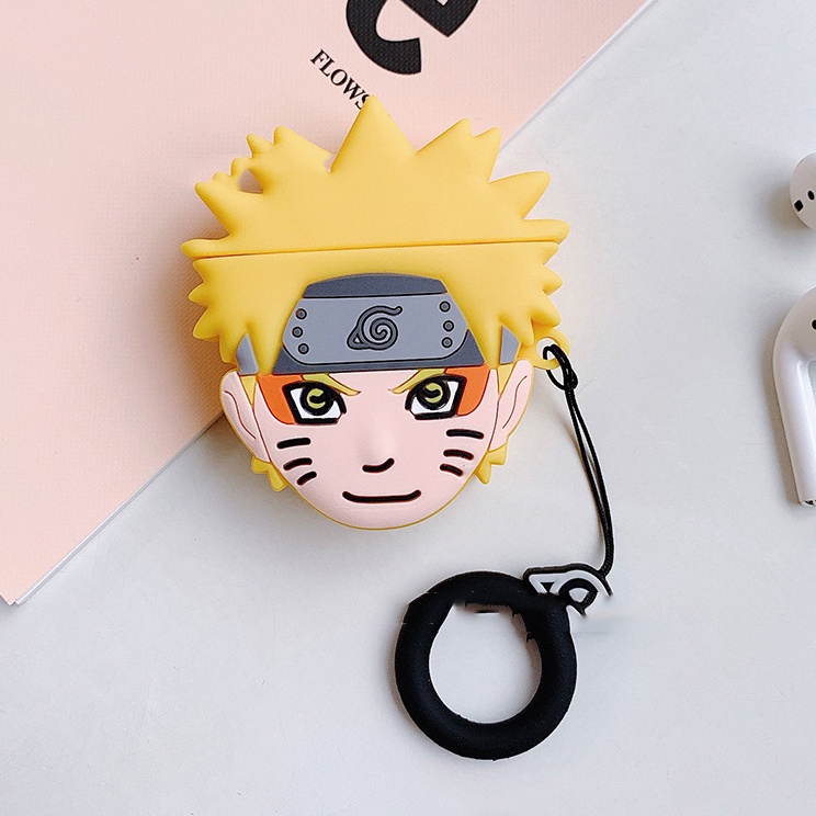 Vỏ đựng ốp CASE AIRPOD  bảo vệ tai nghe không dây bluetooth airpods 2/1/Pro -  Shin,naruto,khủnglong,ONE PIECE