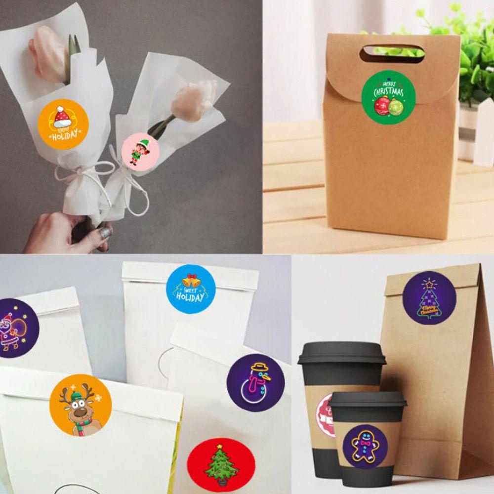 Cuộn 500 Miếng Dán Trang Trí Giáng Sinh