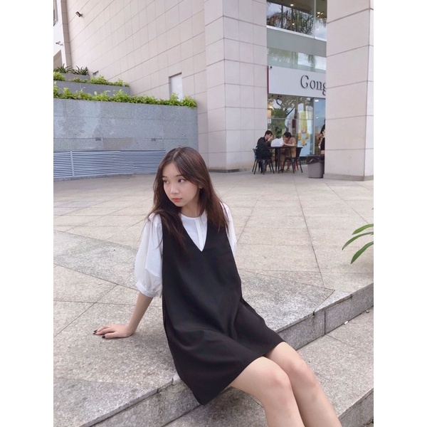 Yếm xinh và áo tay bồng