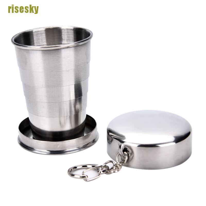 (Hàng Mới Về) Bình Đựng Nước Mini Có Thể Gấp Gọn Tiện Lợi