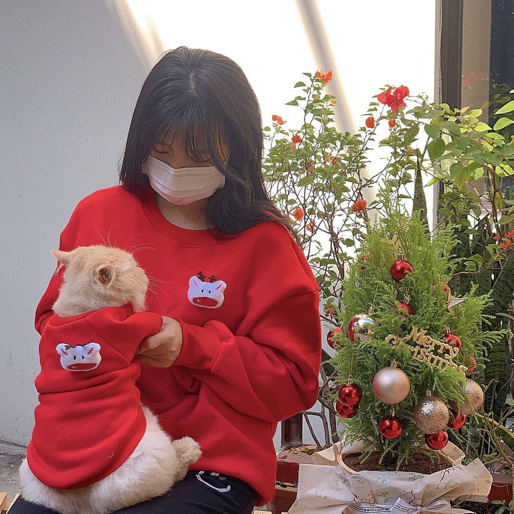 Áo đôi SWEATER Sen-Boss mẫu mới nhất chất liệu nỉ bông cao cấp